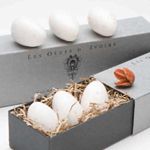 Gianna Rose Atelier Ivory Egg Soaps in Slider Gift Box