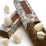 Gianna Rose Atelier Acorn & Pinecone Soaps in Slider Gift Box