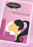girl2go Cheek to Chic Shine Control Papers with Fine Mattifying Powder