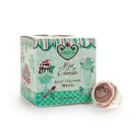 Jaqua Mint Chocolate Lip Gloss Ring