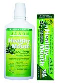 Jason Healthy Mouth Toothpaste Non-Fluoride, Light Clove & Cinnamon Flavor