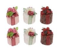 Lori Greiner Complete Set of 6 Decorative Cake Candles
