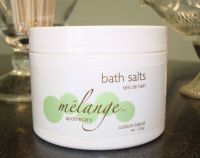 Melange Apothecary Bath Salts Green and Warm Blends