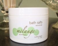 Melange Apothecary Bath Salt Natural and Essential Oils