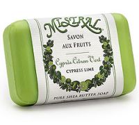 Mistral Cypress Lime Shea Butter French Soap