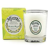 Mistral Gardenia Faceted Glass Candle