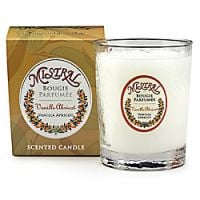 Mistral Vanilla Apricot Faceted Glass Candle