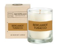 Archipelago Botanicals Bergamot Tobacco Votive Candle