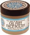 Trillium Organics Oil Free Organic Face Polish with Tea Tree and Witch Hazel