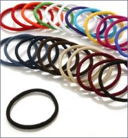 Scunci 24pk 5mm Thick Hair No Damage Elastics