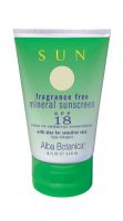 Alba Fragrance Free Mineral Sunscreen SPF 18