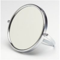 Swissco Two-Sided Chrome Standing Mirrors
