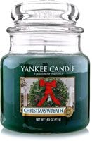 Yankee Candle Company Christmas Wreath Housewarmer Candle