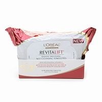 L'Oreal Paris RevitaLift Radiant Smoothing Wet Cleansing Towelettes