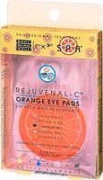 Earth Therapeutics Rejuvenal-C Orange Eye Pads