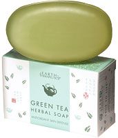 Earth Therapeutics Green Tea Herbal Soap
