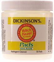 Dickinson's Witch Hazel Pads
