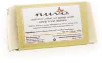 Nuvo Cosmetics Natural Olive Oil Soap with Olive Tree Leaves