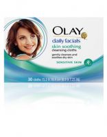 Olay Daily Facials Cleansing Cloths-Soothing for Sensitive Skin