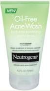 Neutrogena Oil-Free Acne Wash Redness Soothing Gentle Scrub