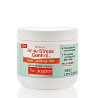 Neutrogena Oil-Free Acne Stress Control Night Cleansing Pads
