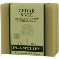 Plantlife Cedar Sage 100% Pure & Natural Aromatherapy Herbal Soap