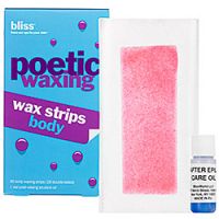 Bliss Poetic Waxing Wax Strips Body