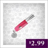 Allykats Fabulous! Mini Gloss With Charm Pink Frosting