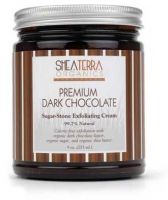 Shea Terra Organics Premium Dark Chocolate Sugar-Stone Exfoliating Cream