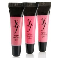 ybf Set of 3 Aqua Liplights Lip Glosses