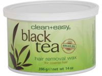Clean+Easy Black Tea With Argan Oil Hair Removal Wax