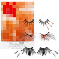Sephora + Pantone Universe Tangerine Tango Faux Lashes Set
