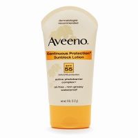 Aveeno Continuous Protection Sunblock Lotion with SPF 55