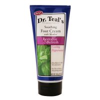 Dr. Teal's Soothing Foot Cream with Menthol Revitalize & Refresh, Cooling Peppermint