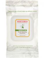 Burt's Bees Sensitive Facial Cleansing Towelettes With Cotton Extract