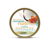 OGX Quenching Coconut Curls Curling Butter Leave In or Rinse Out
