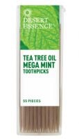 Desert Essence Tea Tree Oil MegaMint Toothpicks