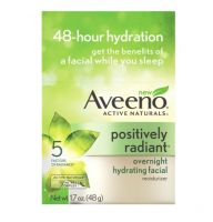 Aveeno Positively Radiant Overnight Hydrating Facial
