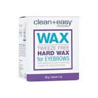 Clean+Easy Tweeze Free Eyebrow Hard Wax
