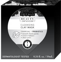 Freeman Beauty Infusion Cleansing Clay Mask Charcoal + Probiotics