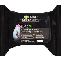 Garnier SkinActive Clean + Purifying Oil-Free Cleansing Towelettes