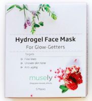 Musely Hydrogel Face Mask - For Glow-Getters