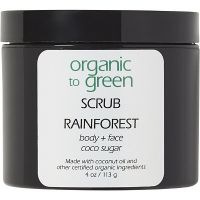 Organic to Green Rainforest Organic Coconut Oil Sugar Scrub
