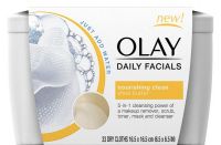 Olay Daily Facial Nourishing Cleansing Cloths With Shea Butter