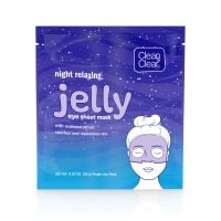 Clean & Clear Night Relaxing Jelly Eye Sheet Mask