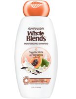 Garnier Whole Blends Moisturizing Shampoo with Vanilla Milk & Papaya Extracts