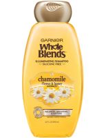 Garnier Whole Blends Illuminating Shampoo with Chamomile Flower & Honey Extracts