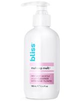 Bliss Makeup Melt Cleanser Dry/Wet Gentle Jelly Cleanser With Rose Flower