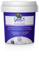 Yes To Superblueberries Recharging Greek Yogurt & Probiotics 3-in-1 Mask, Scrub & Cleanser