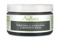 Shea Moisture Green Coconut & Activated Charcoal Purifying & Hydrating Cleansing Balm